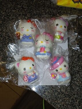 #hellokitty #squishies #lot Of 5